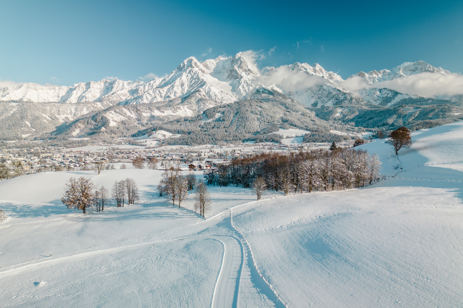 Winterlandschaft Saalfelden Leogang